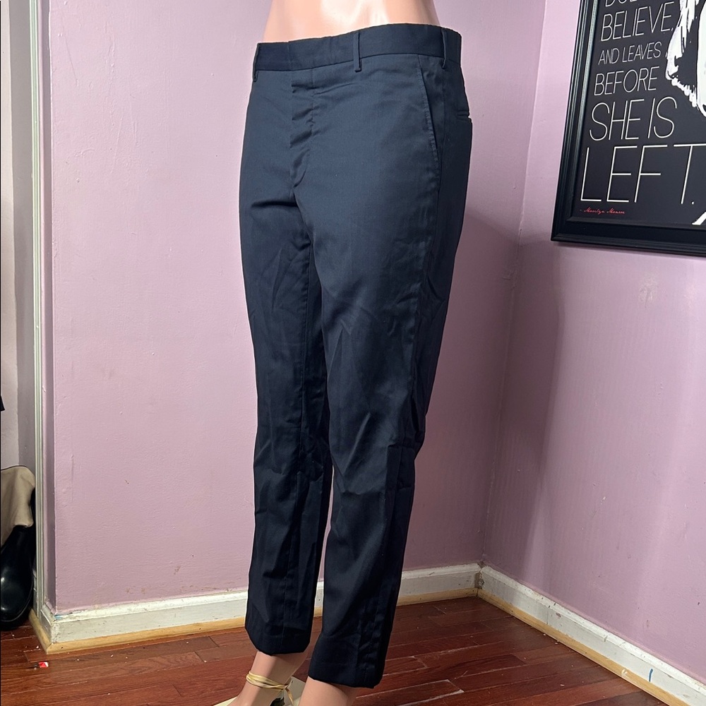 Prada Navy Men's Dress Trousers